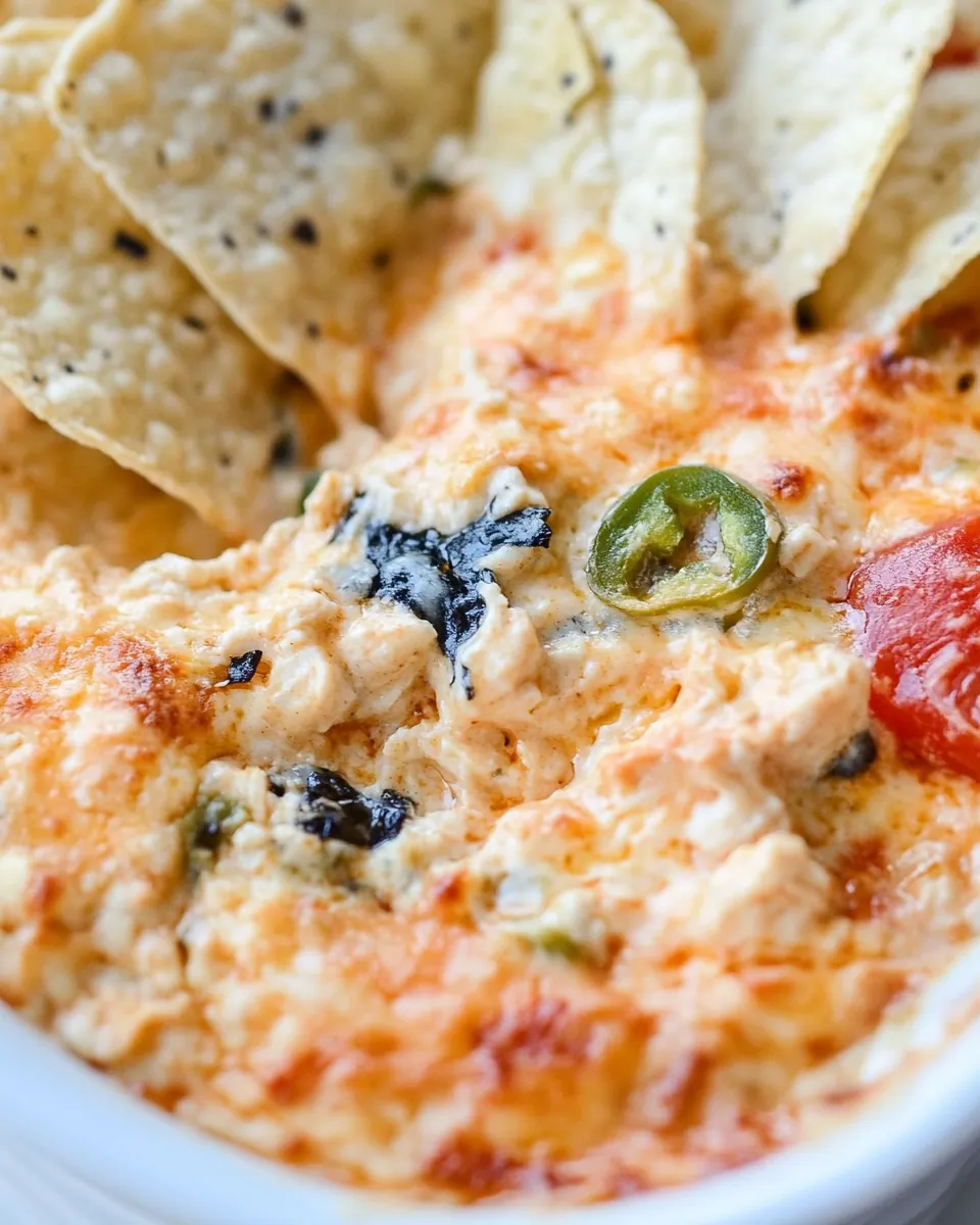 Cheesy Chicken Enchilada Dip