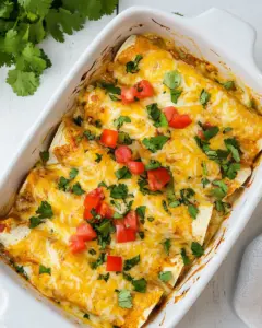 Cheesy Chicken Enchiladas