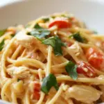 Cheesy Chicken Spaghetti