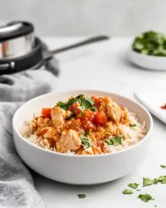 Cheesy Instant Pot Chicken and Rice