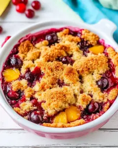 Cherry Pineapple Dump Cake