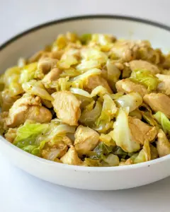 Chicken Cabbage Stir-Fry