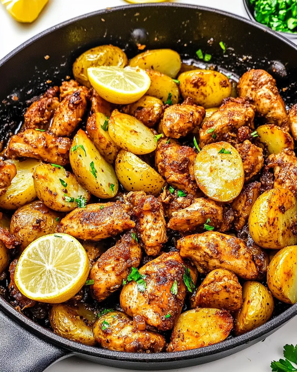 Chicken And Potato Skillet