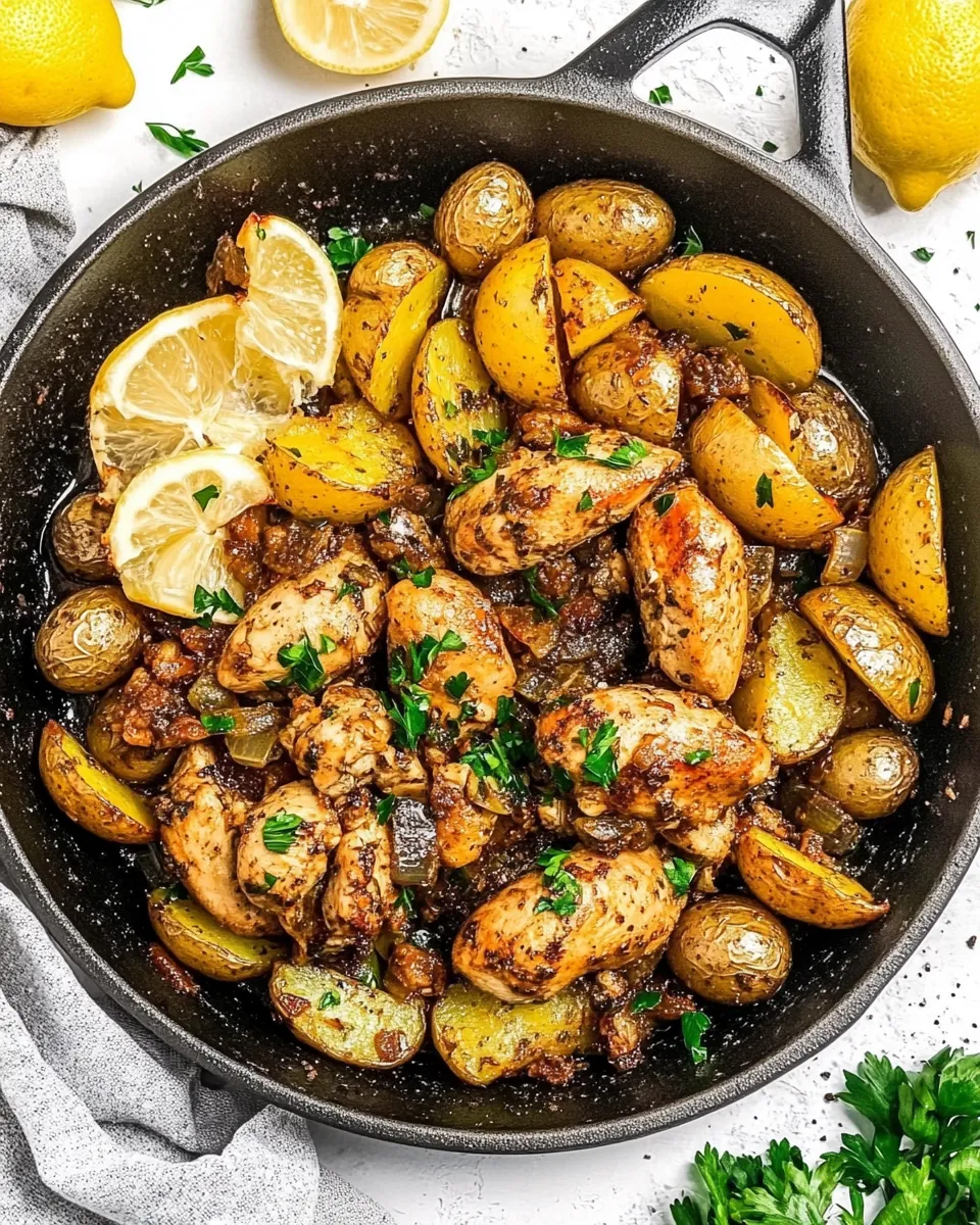Chicken And Potato Skillet