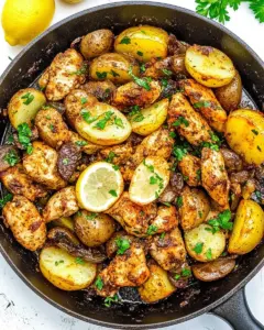 Chicken And Potato Skillet