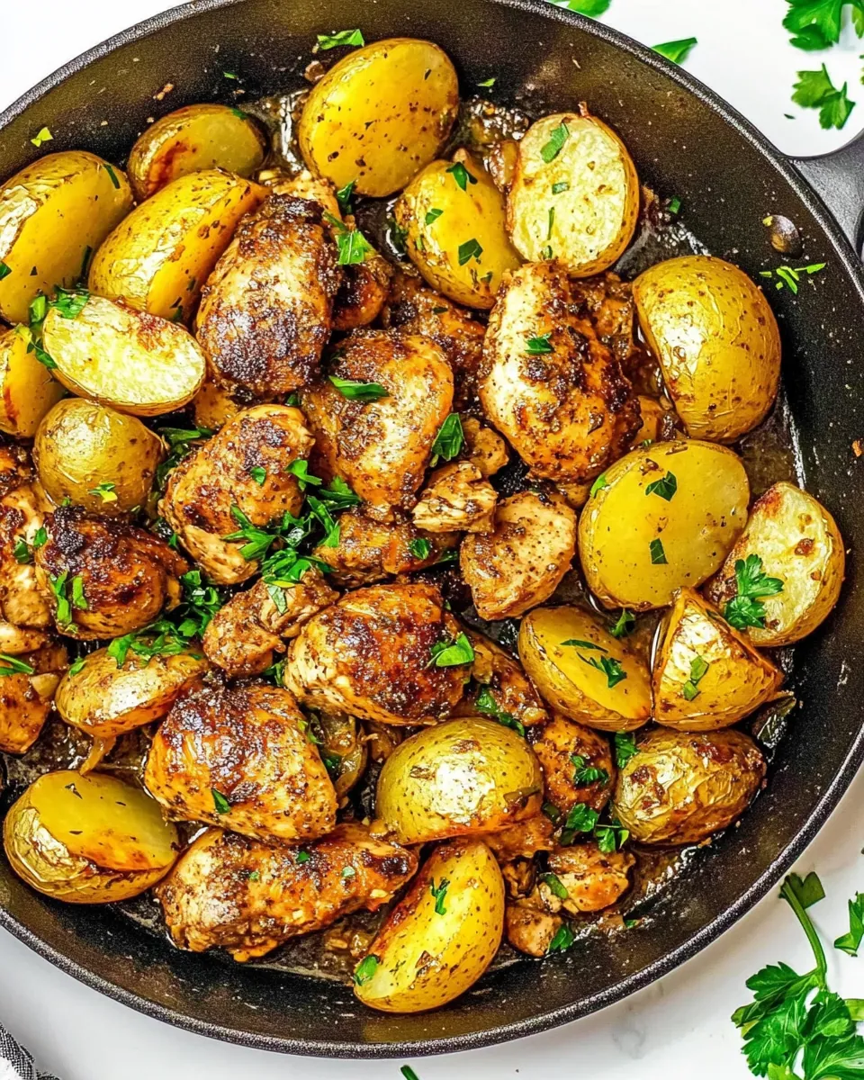 Chicken And Potato Skillet