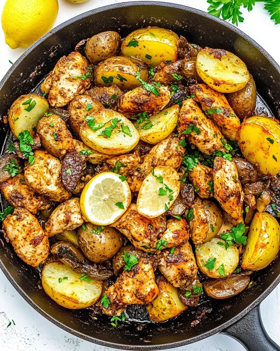 Chicken And Potato Skillet