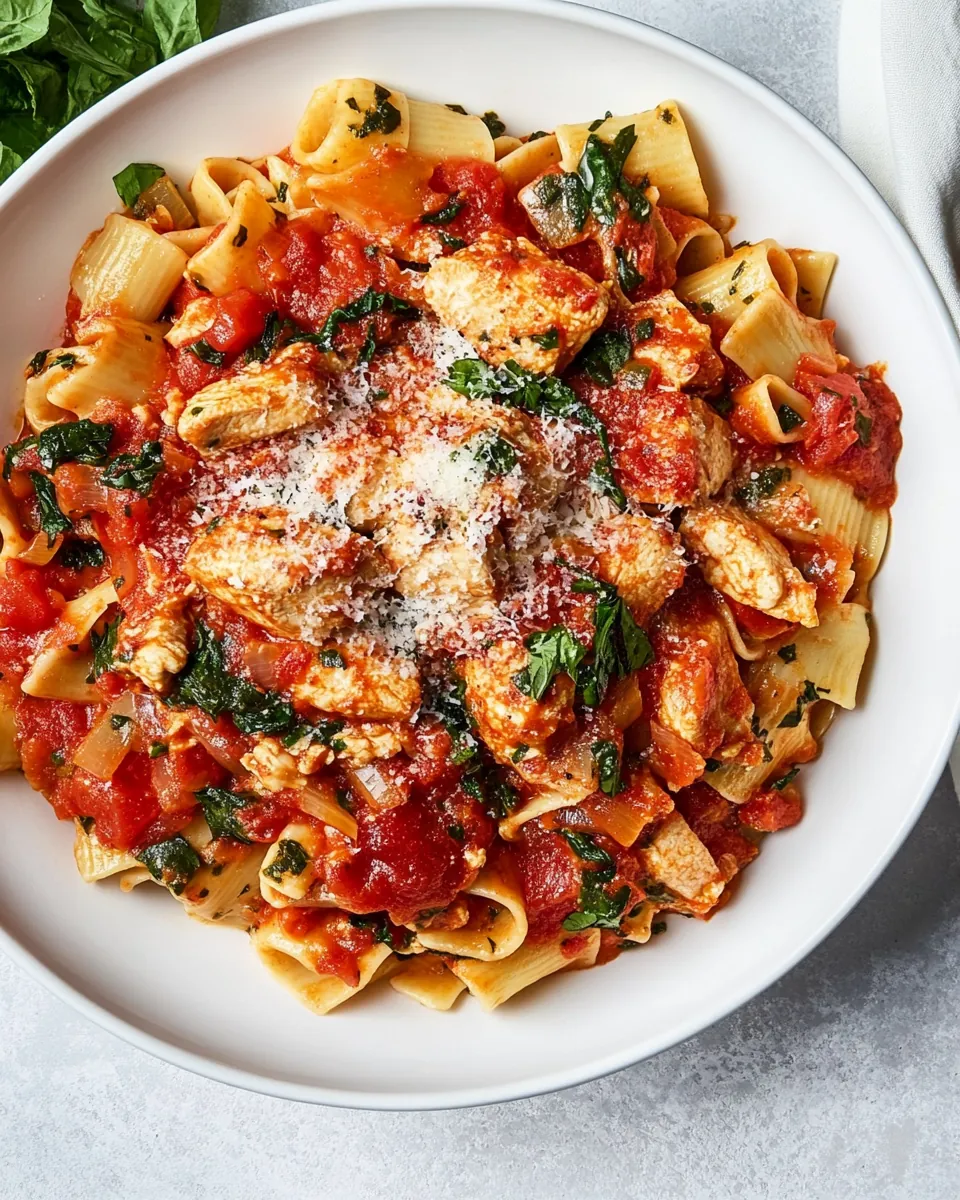Chicken Arrabiata Pasta