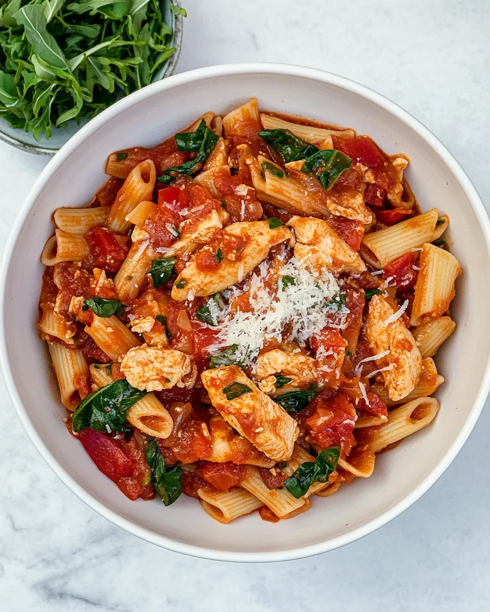 Chicken Arrabiata Pasta