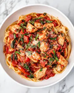 Chicken Arrabiata Pasta