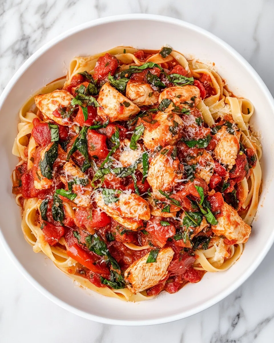 Chicken Arrabiata Pasta