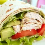 Chicken Avocado Lunch Wrap