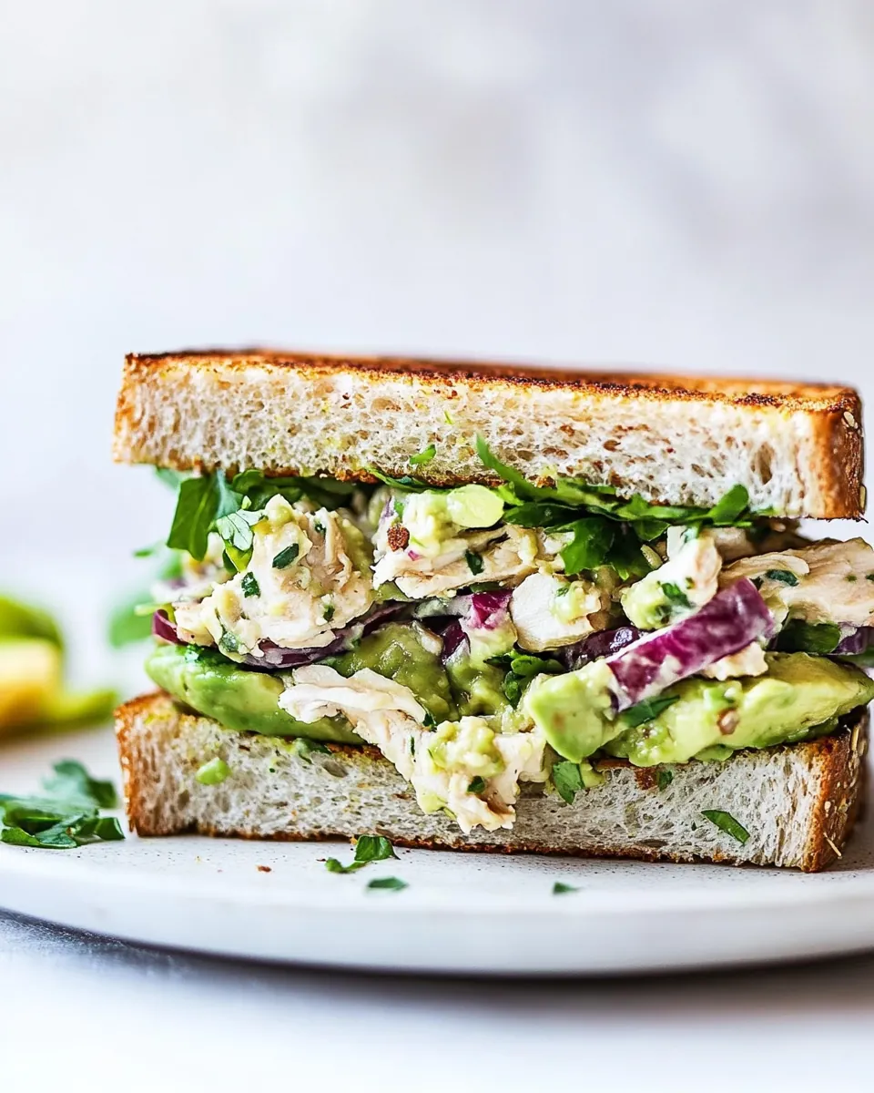 Chicken Avocado Sandwich