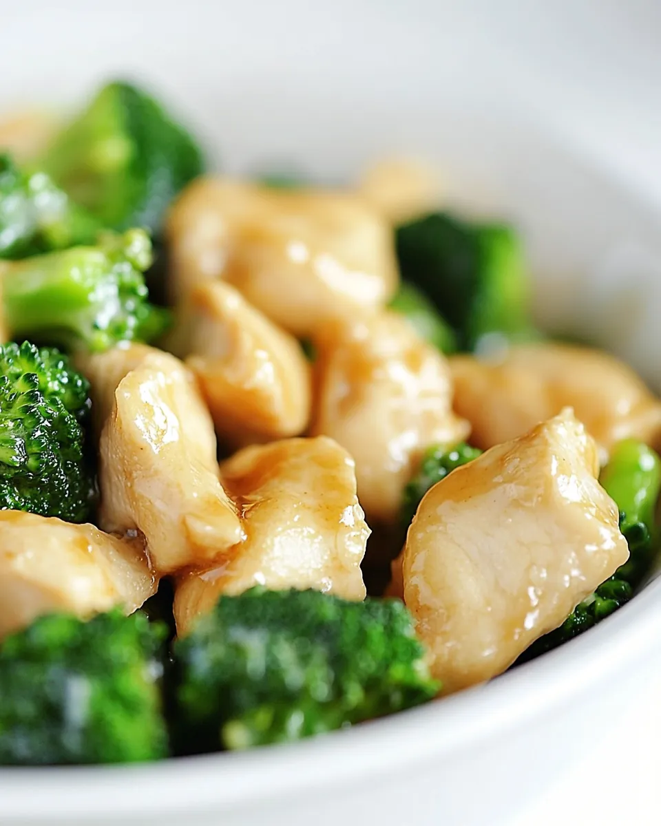 Chicken Broccoli