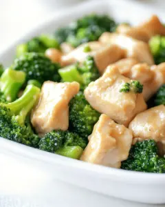 Chicken Broccoli