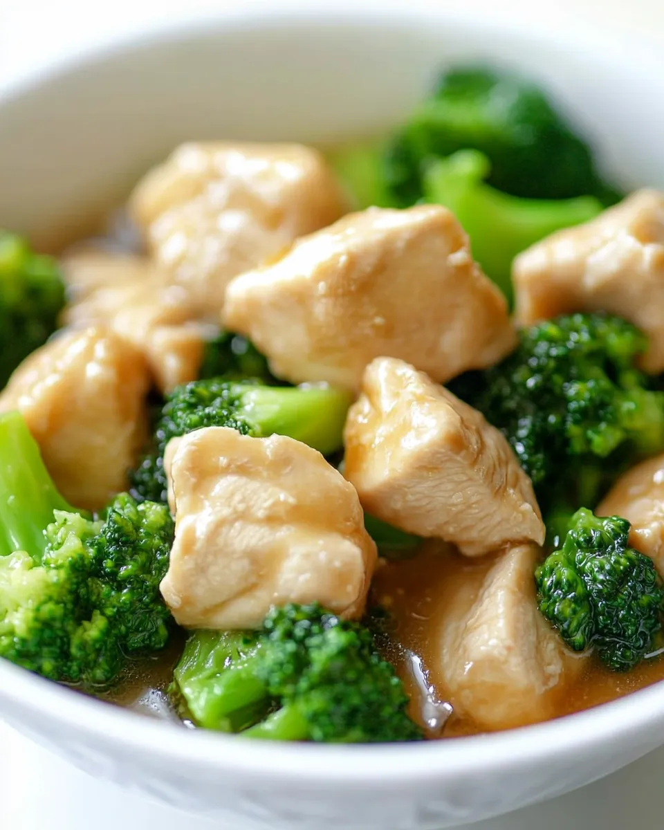 Chicken Broccoli
