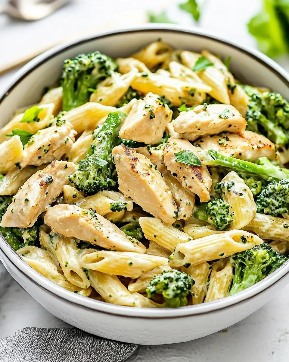 Chicken Broccoli Pasta