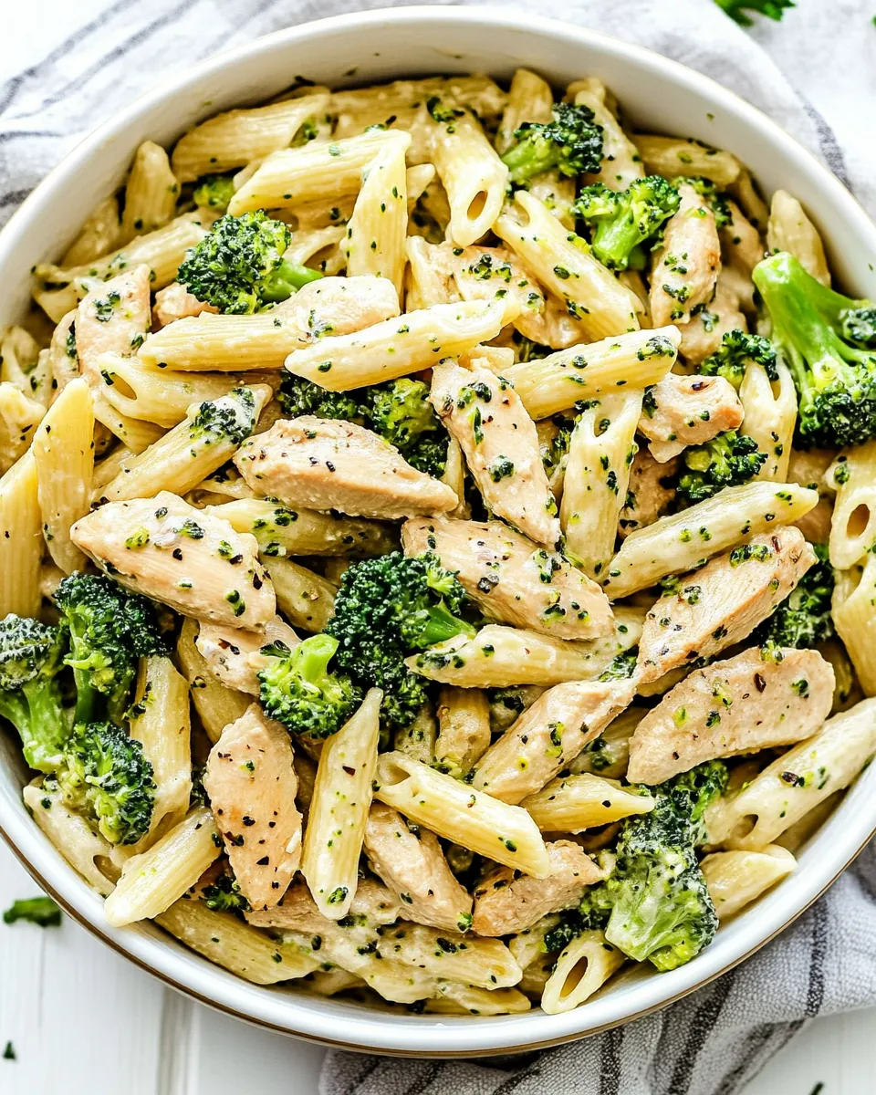 Chicken Broccoli Pasta