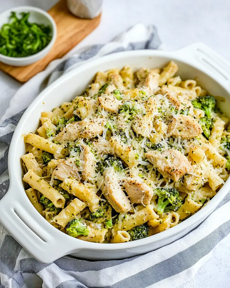 Chicken Broccoli Ziti