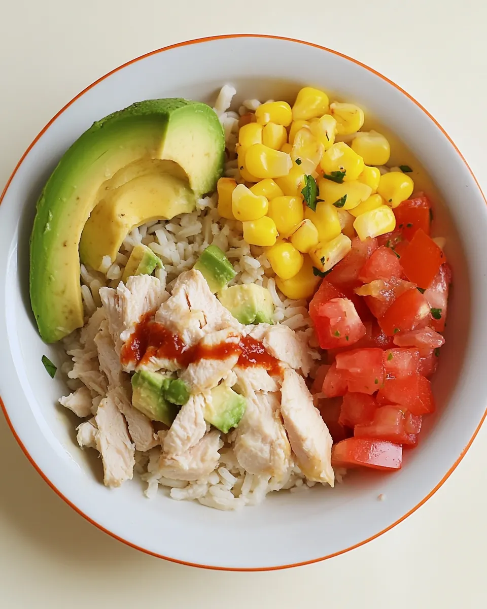 Chicken Burrito Bowls