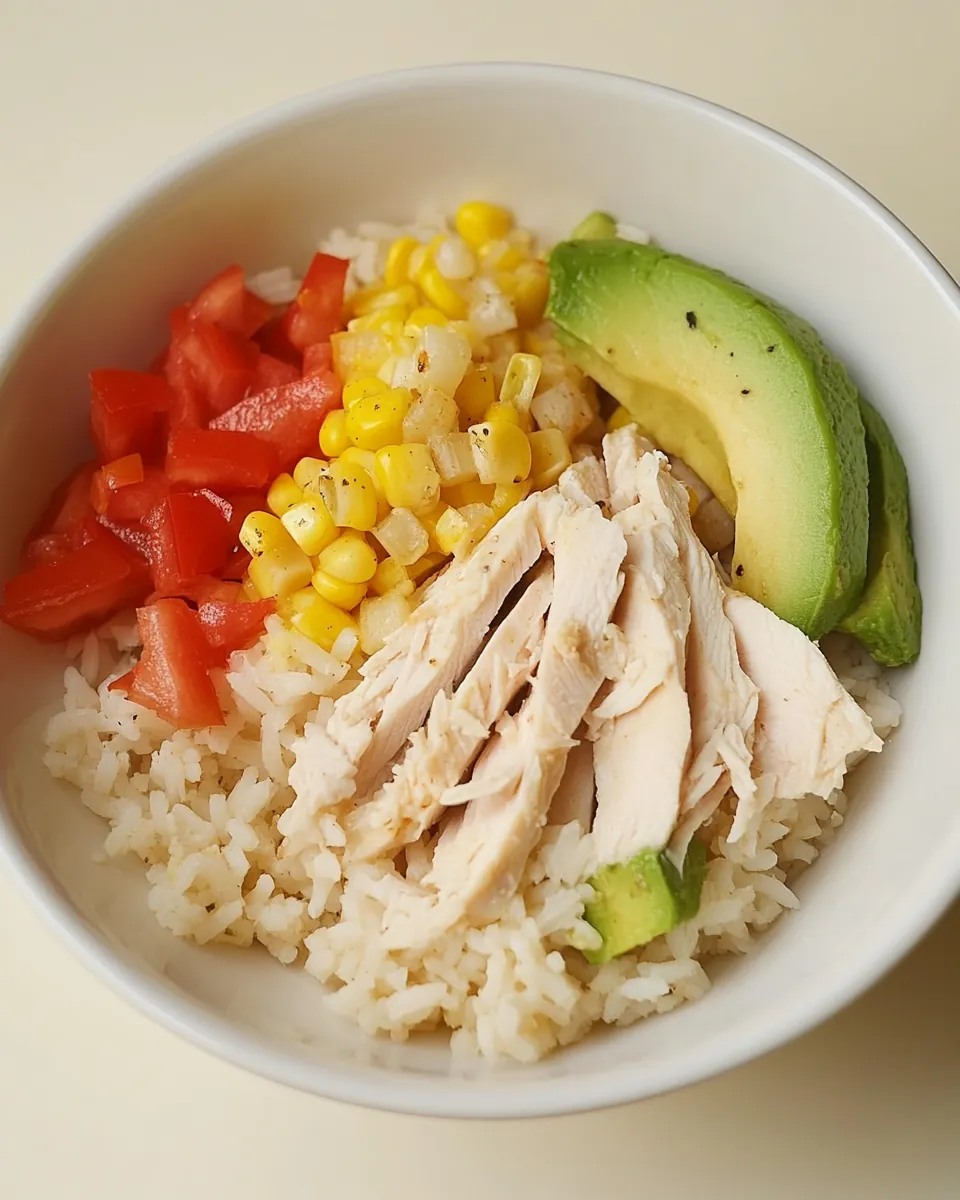 Chicken Burrito Bowls