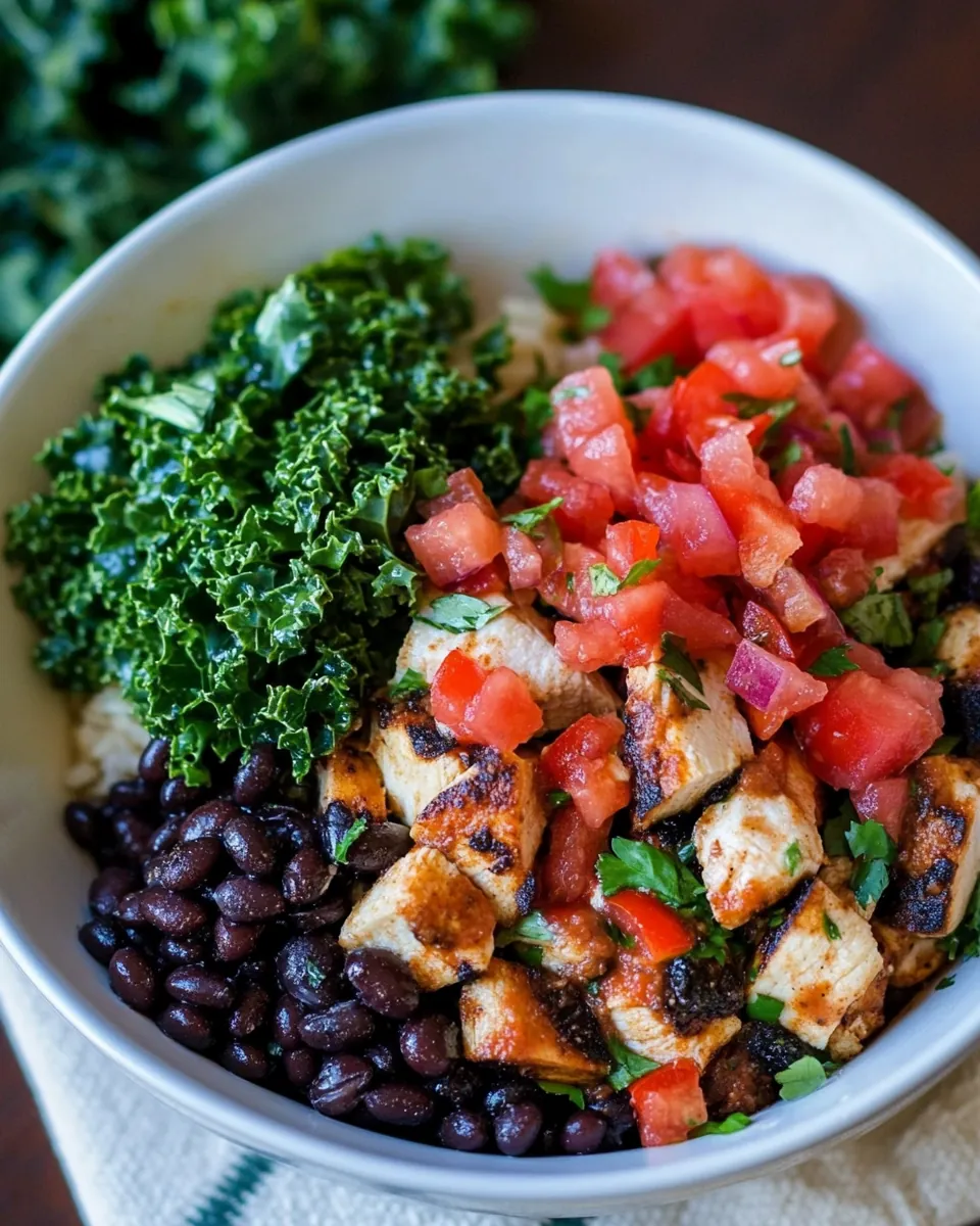 Chicken Burrito Bowls