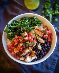 Chicken Burrito Bowls