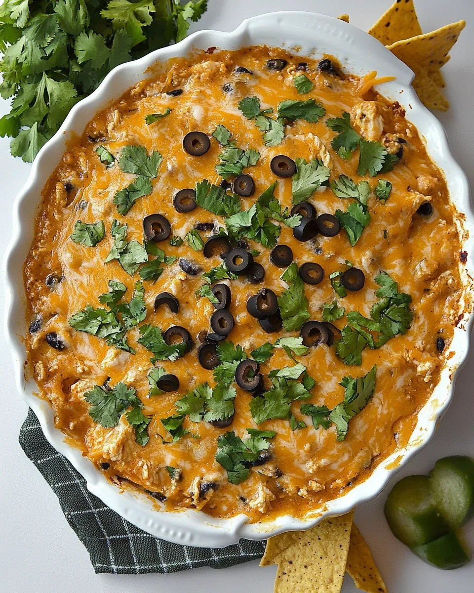 Chicken Burrito Dip