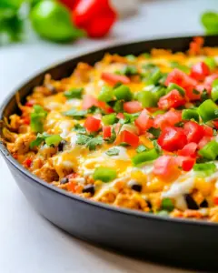 Chicken Burrito Skillet