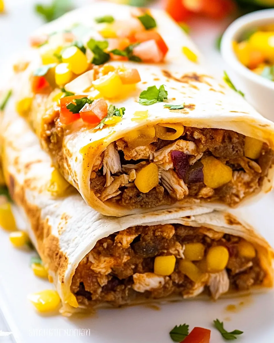 Chicken Burritos