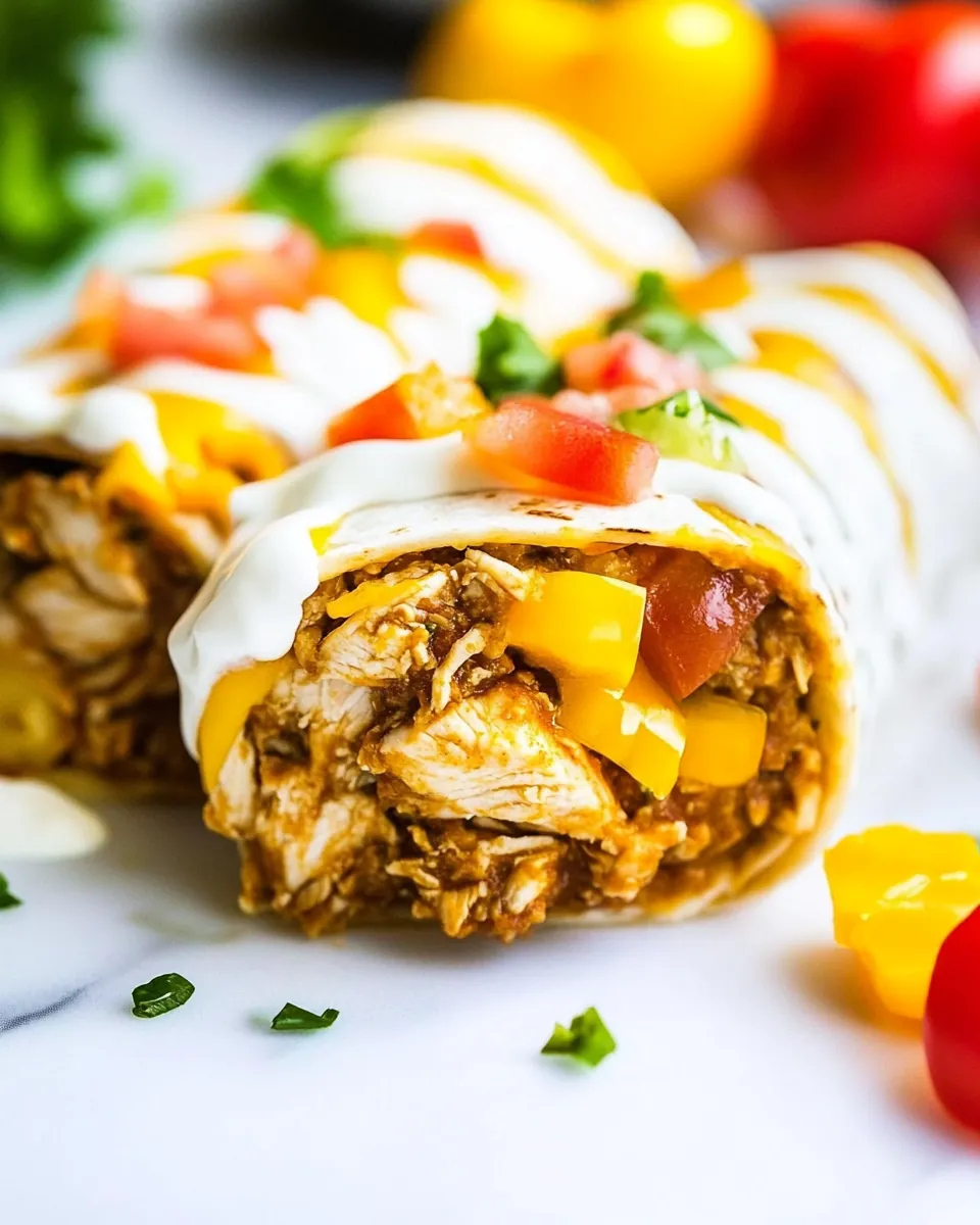 Chicken Burritos