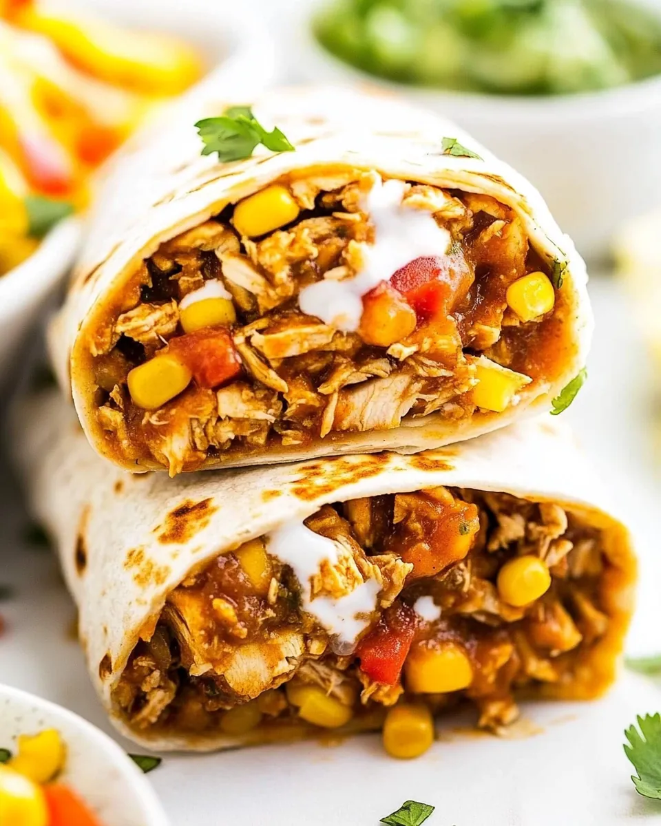 Chicken Burritos