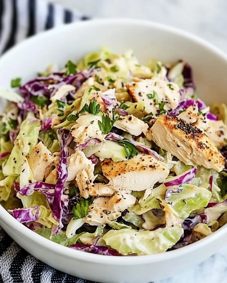 Chicken Cabbage Salad