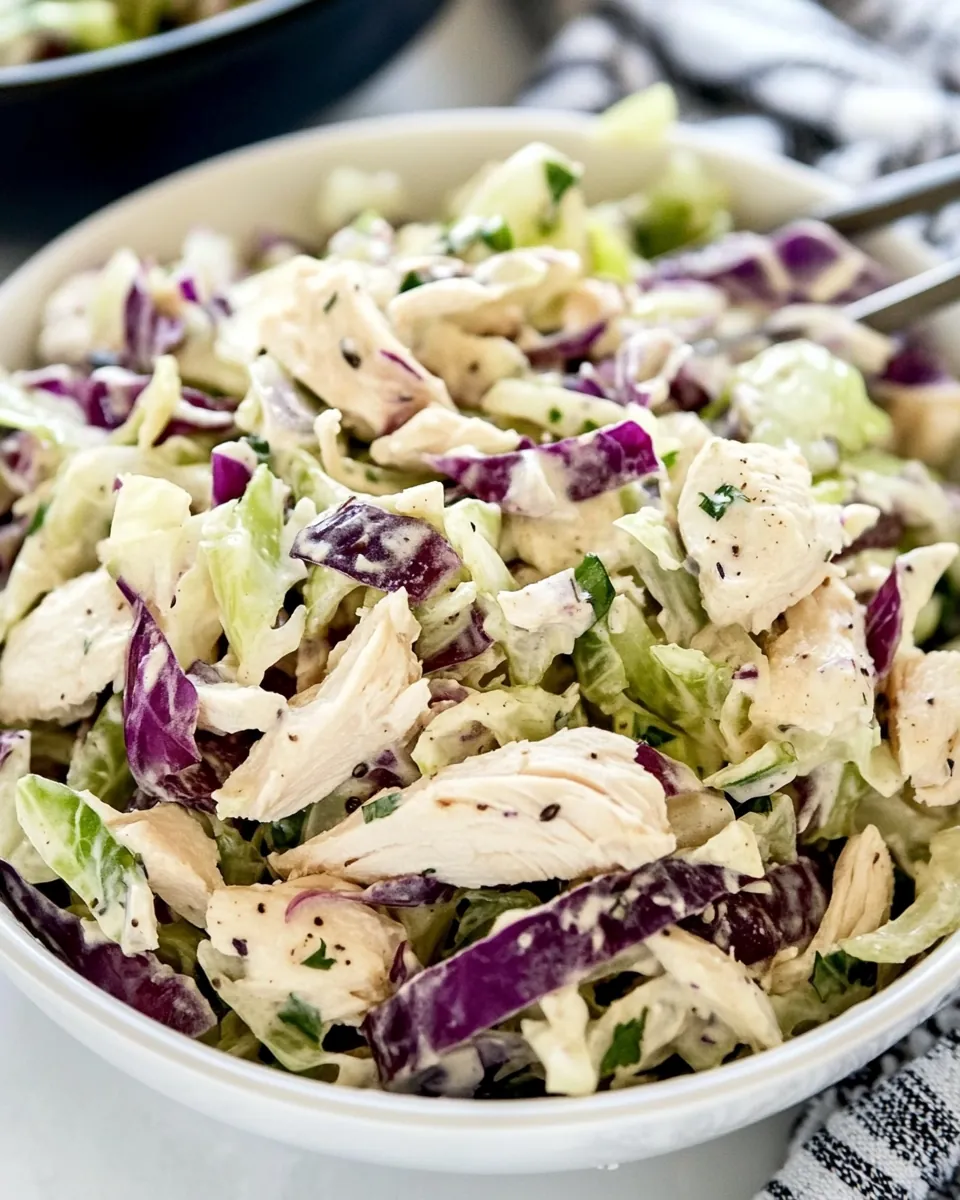 Chicken Cabbage Salad