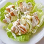 Chicken Caesar Lettuce Cups