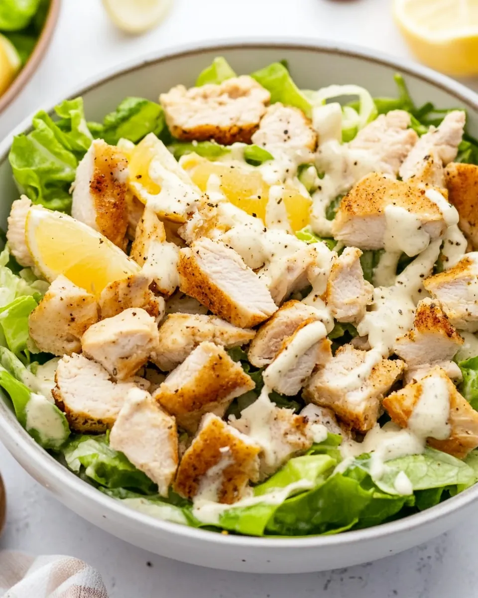 Chicken Caesar Salad