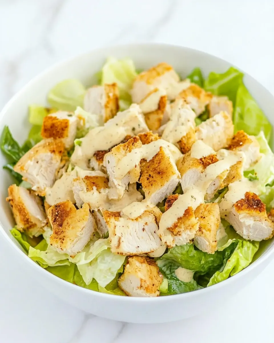 Chicken Caesar Salad