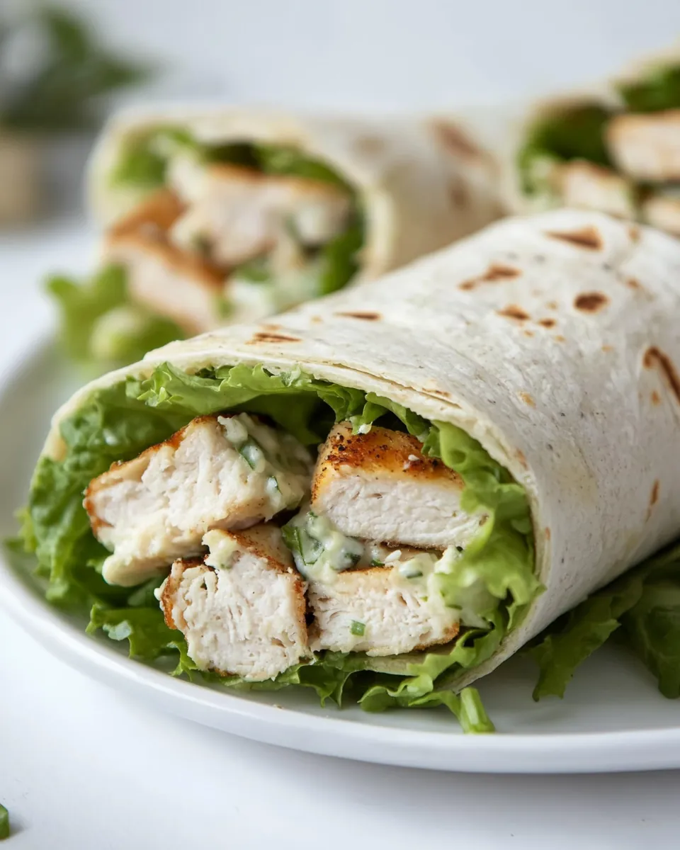 Chicken Caesar Wrap
