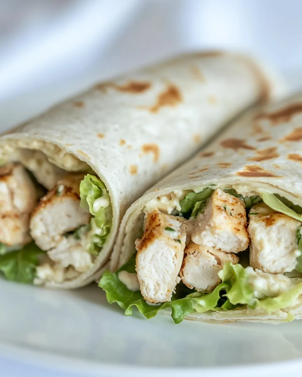 Chicken Caesar Wrap