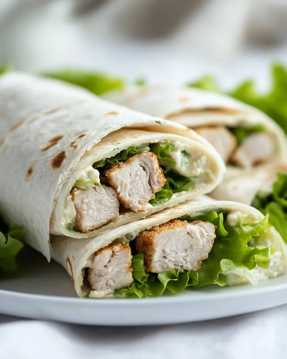 Chicken Caesar Wrap