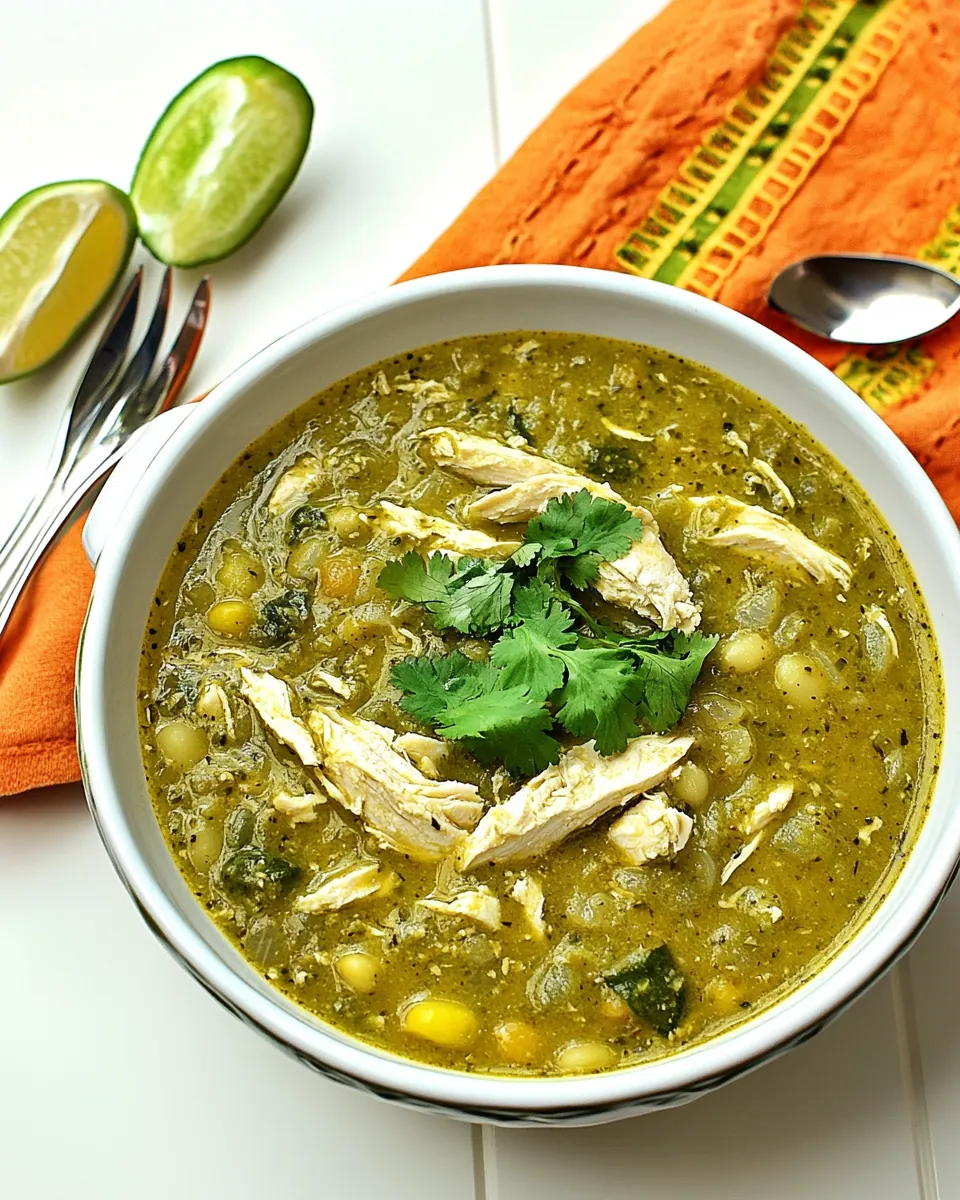 Chicken Chili Verde