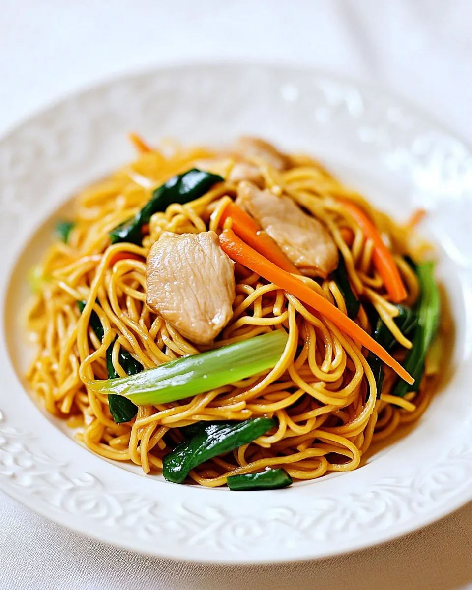 Chicken Chow Mein