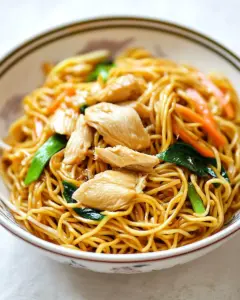 Chicken Chow Mein