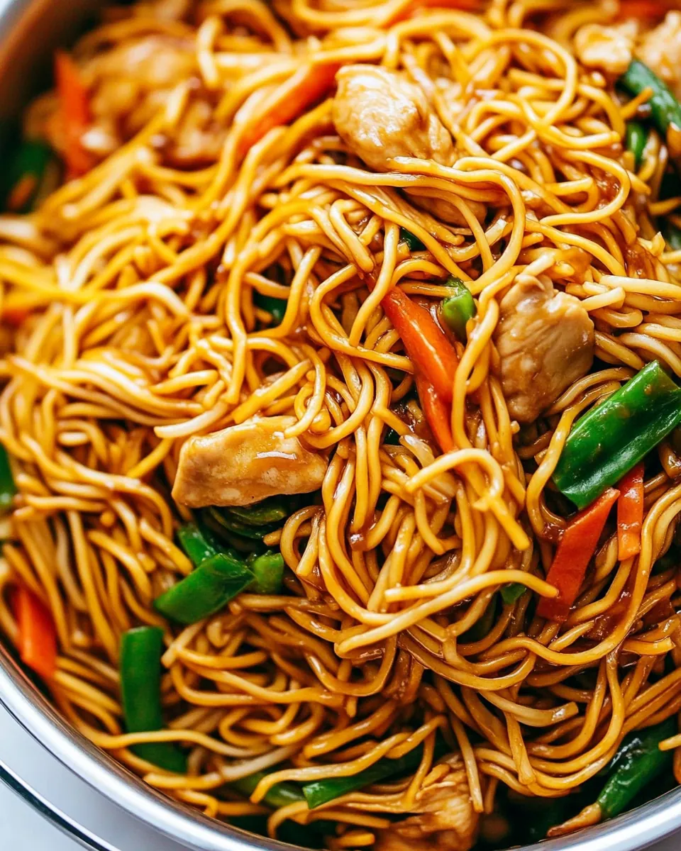 Chicken Chow Mein