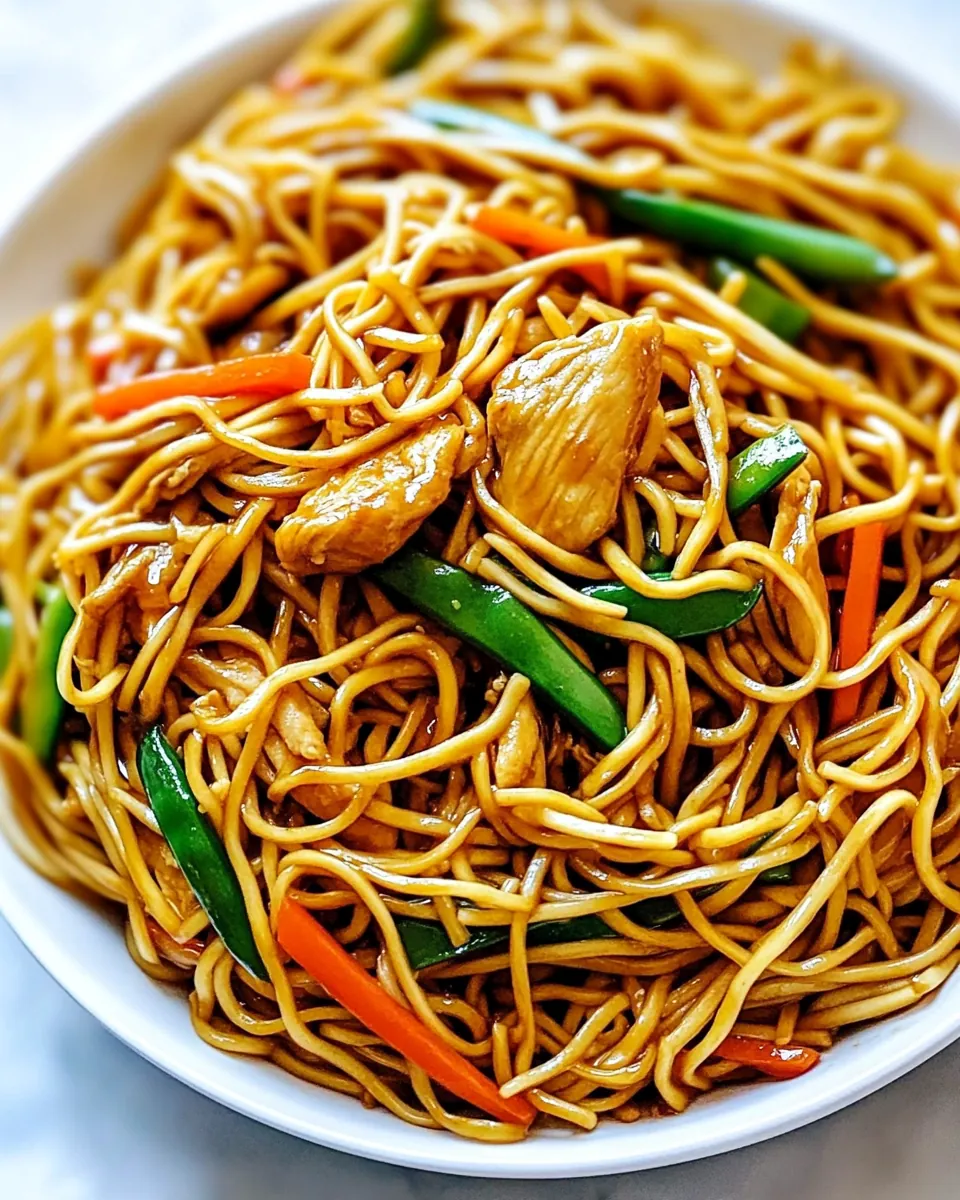 Chicken Chow Mein