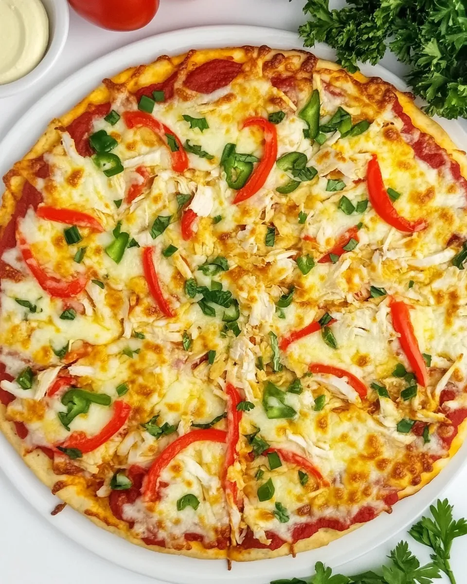 Chicken Crust Pizza