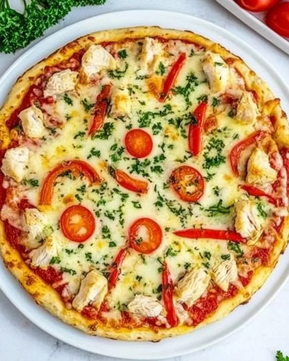 Chicken Crust Pizza