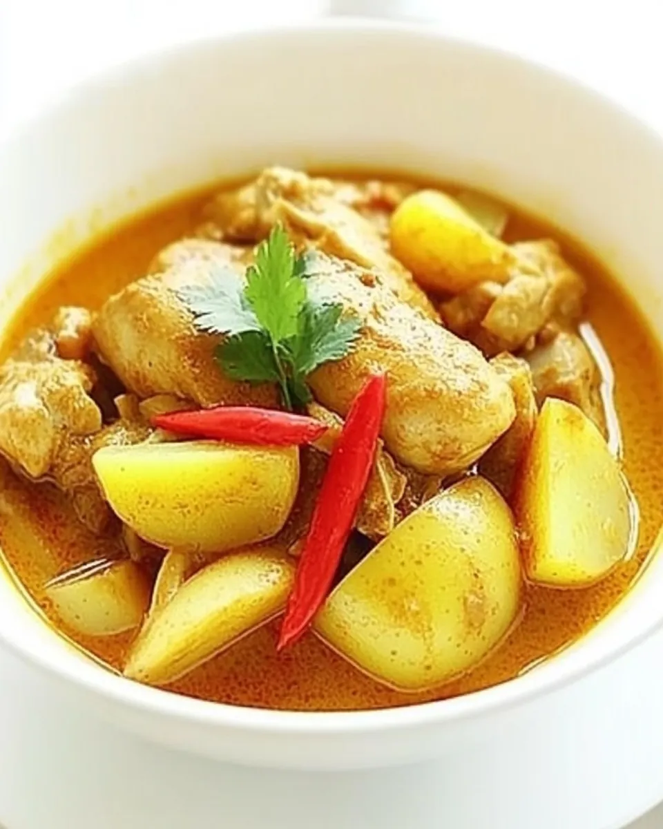 Chicken Curry with Potatoes