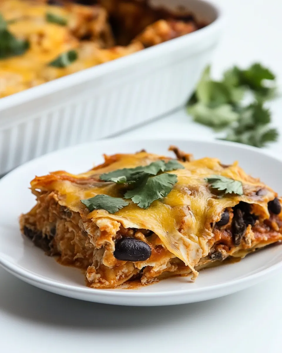 Chicken Enchilada Casserole
