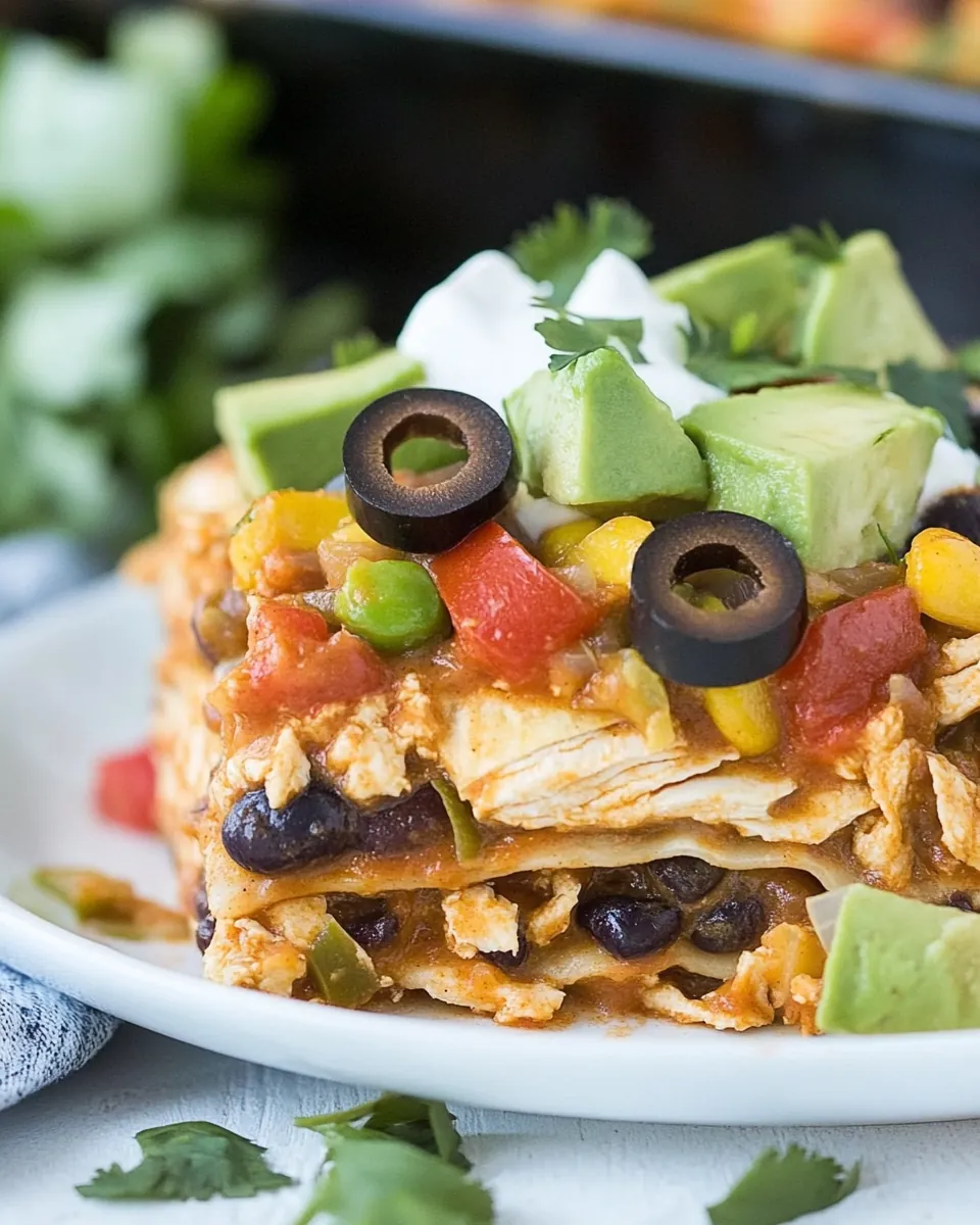 Chicken Enchilada Casserole